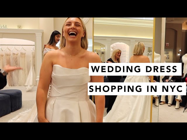 NYC VLOG: Wedding Dress Shopping + Hanging with My Mom! | Estée Lalonde