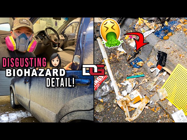 EXTREME Cleaning a Girl’s NASTY DISASTER Car! | The Detail Geek