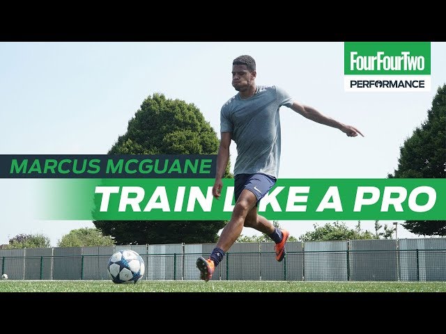 Barcelona wonderkid Marcus McGuane | How to score goals from midfield | Train like a Pro