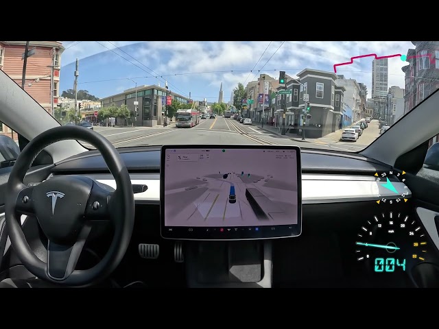 First Drive with Tesla Full Self-Driving Beta 11.4.6