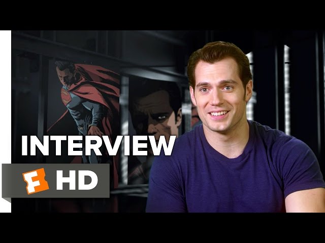 Batman v Superman: Dawn of Justice Interview - Henry Cavill (2016) - Action Movie HD