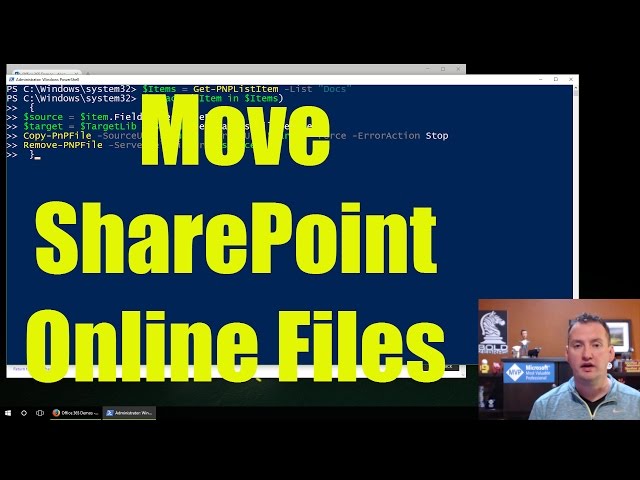 Move SharePoint Online Files with PowerShell