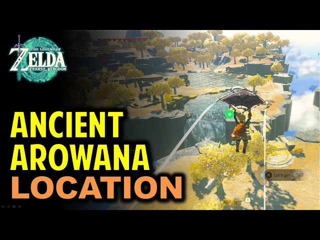 Ancient Arowana Location | The Legend of Zelda: Tears of the Kingdom