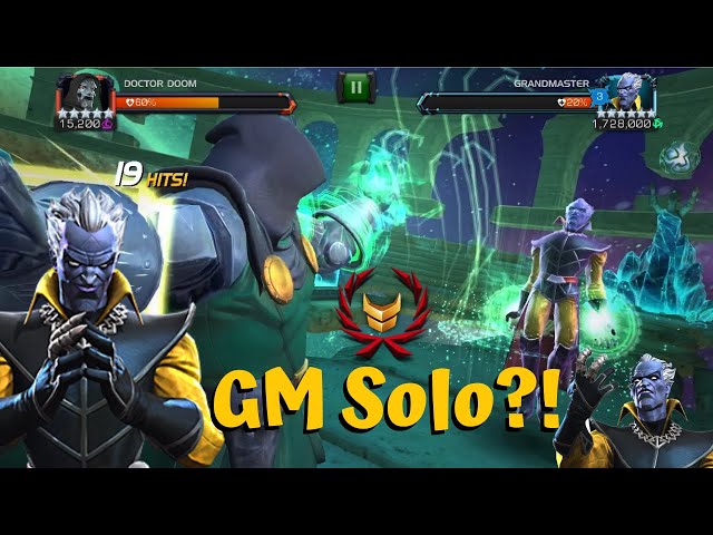 Grandmaster Solo?! Doom Best Counter! Act 6 Final Boss- Marvel Contest of Champions