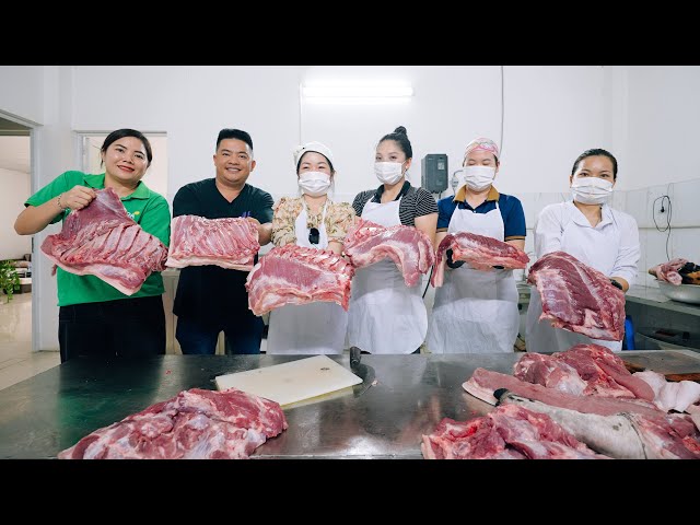 How to prepare the special black pork dish of ethnic minorities in Northern Vietnam