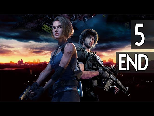 Resident Evil 3 - ENDING Part 5 Walkthrough Gameplay No Commentary