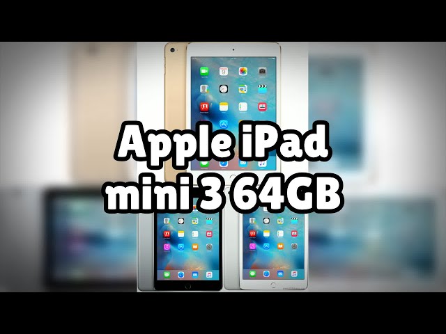 Photos of the Apple iPad mini 3 64GB | Not A Review!