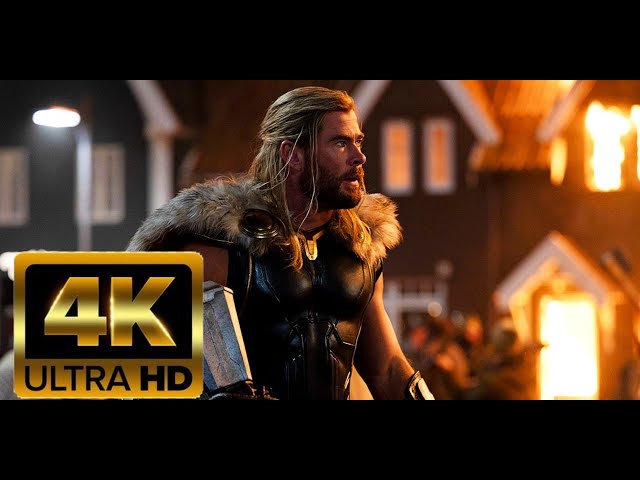 Gorr Attacks New Asgard | Gorr Vs Thor | Thor Love And Thunder | 4K | IMAX |
