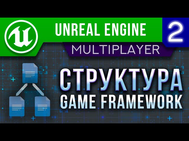 Урок 2 | Unreal Engine 5 Мультиплеер - Структура Game Framework