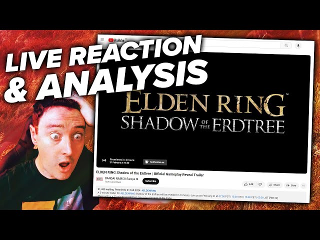 Elden Ring Shadow of the Erdtree TRAILER REACTION & ANALYSIS | Elden Ring DLC