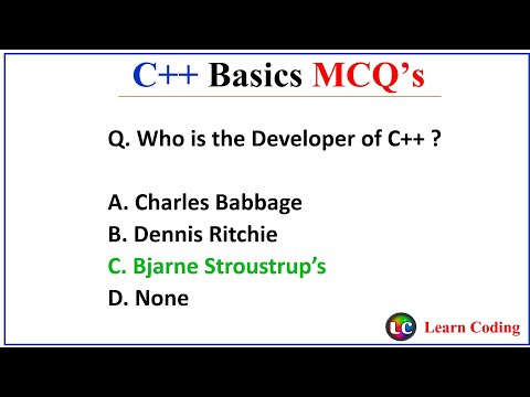 C++ MCQ's