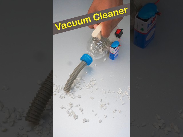 School Science Projects Vacuum Cleaner | How to Make Vacuum Cleaner at Home Easy