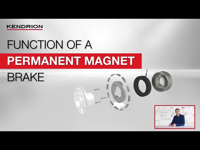 Kendrion Tutorial - Function of a permanent magnet brake