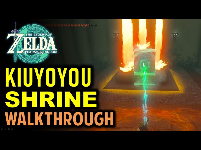 Kiuyoyou Shrine Puzzle: Fire and Ice Walkthrough | Legend of Zelda: Tears of the Kingdom