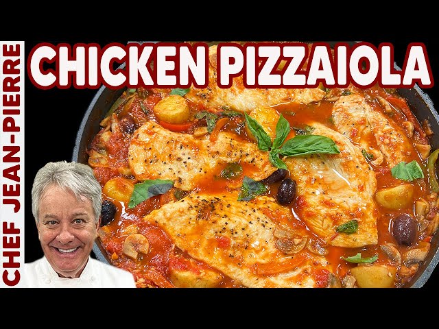 One Pot Chicken Pizzaiola Recipe! | Chef Jean-Pierre