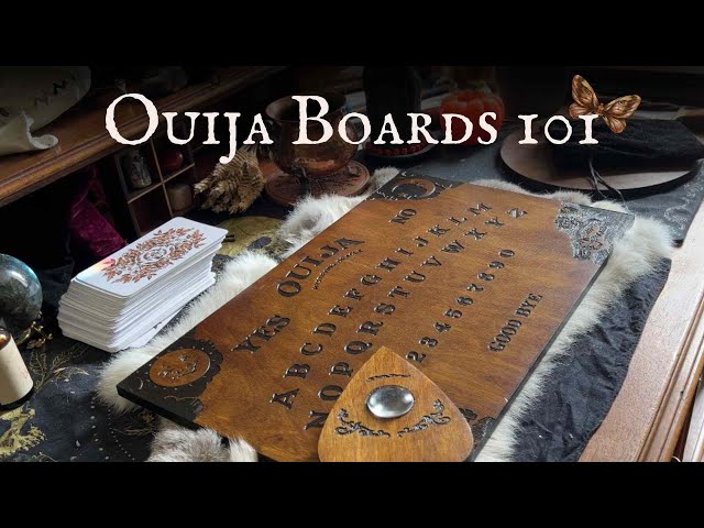 Ouija Boards 101 // How to use a Spirit Board as a Witch
