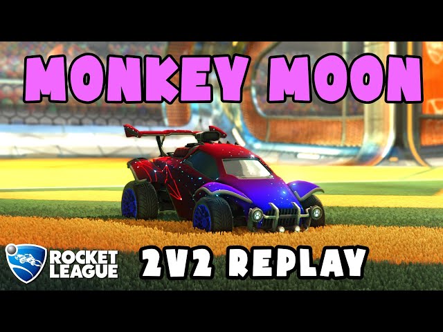 M0nkey M00n Ranked 2v2 POV #400 - M0nkey M00n & Rxii VS Hyderr & arju - Rocket League Replays