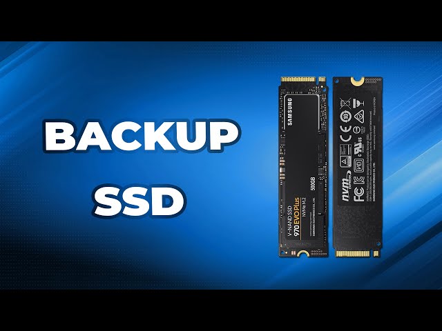 How to Backup SSD to External Hard Drive