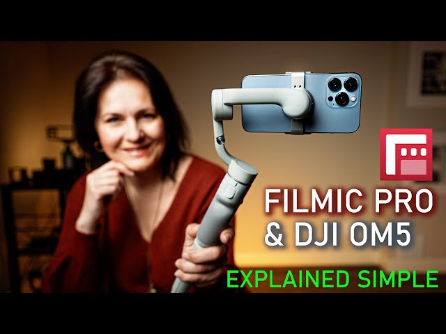 How to use DJI OM5 with FILMIC PRO | EXPLAINED SIMPLE | full tutorial for beginners