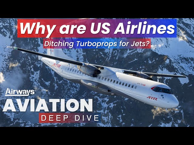 Why are US Airlines Ditching Turboprops? | Aviation Deep Dive