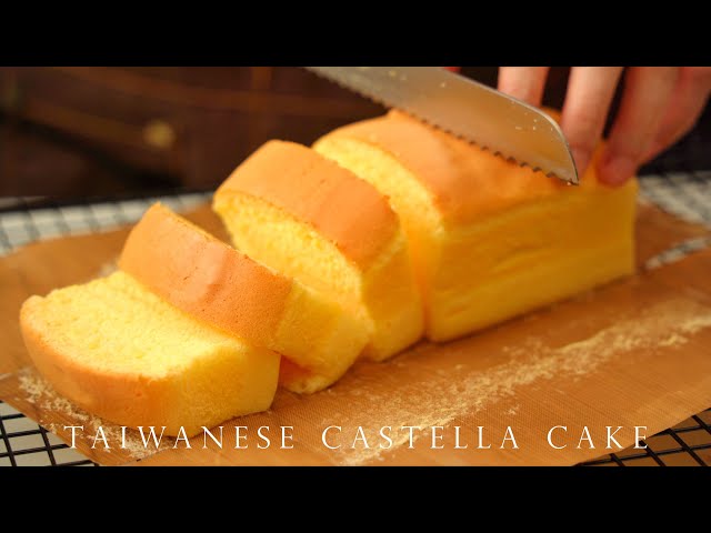 2-egg small portion of Taiwanese Castella Cake Recipe┃no failure and no popping super detailed steps