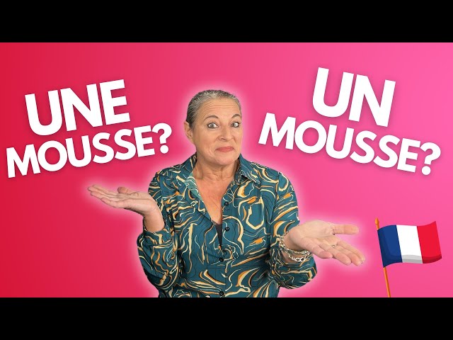 French words that change depending on their gender