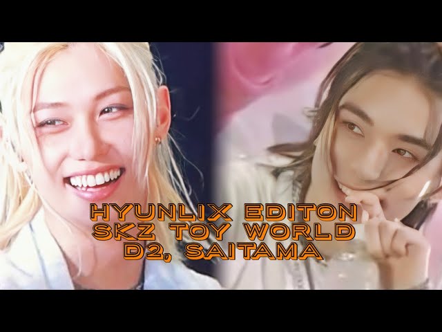 Felix and Hyunjin; SKZ TOY WORLD Fan Connecting in Saitoma D2 [240428]
