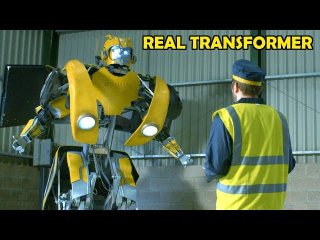 Building Bumblebee the REAL TRANSFORMER #4 | James Bruton