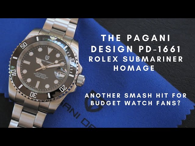 The Pagani Design PD 1661 "Rolex Submariner' Homage - Another Smash Hit for Budget Watch Fans?