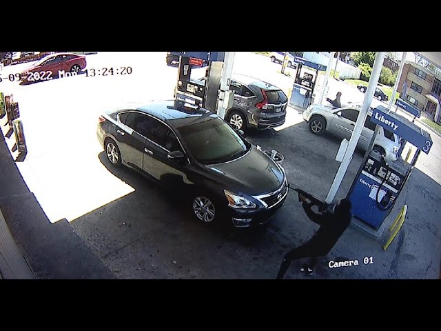 Video: Man killed in brazen shooting at busy Philadelphia gas station