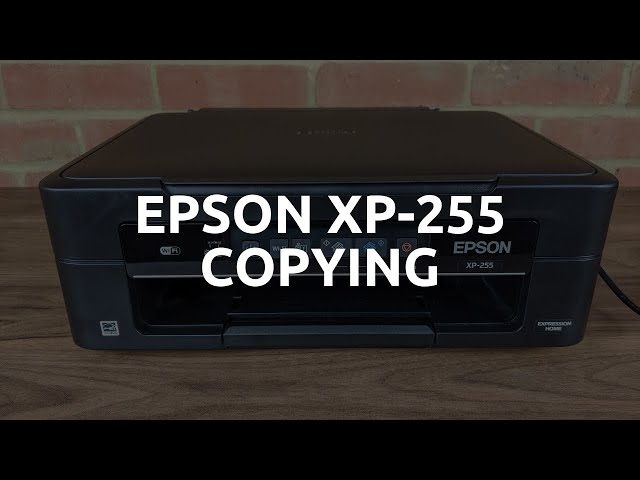 Epson XP-255 Copying