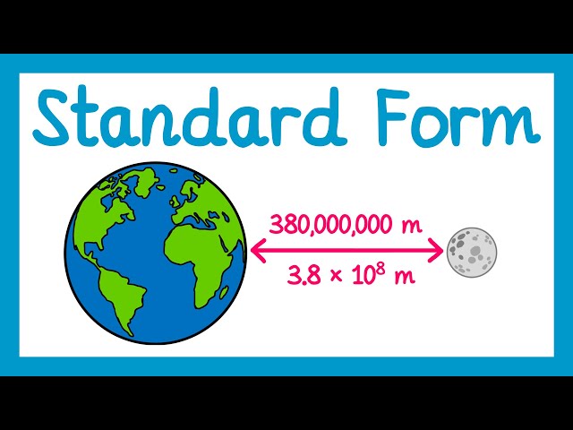 Standard Form - GCSE Maths