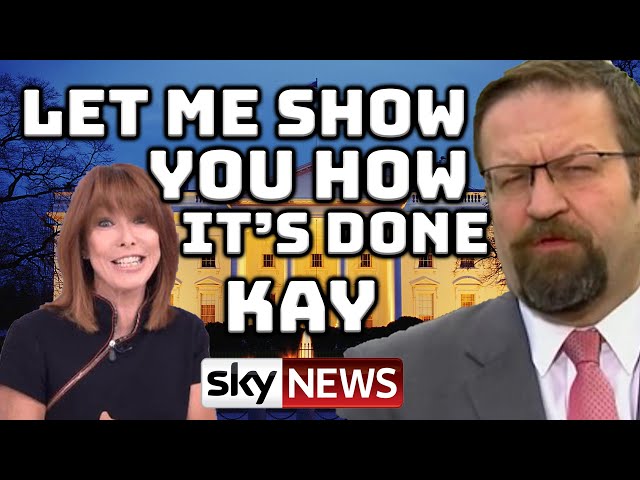Kay Burley DESTROYED on her own show lol