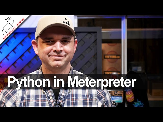 Meterpreter Python Extension - Metasploit Minute [Cyber Security Education]