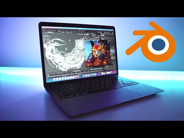 BLENDER Running on the NEW M1 Macs (CPU & RAM Usage, Thermals, Rendering, Performance)