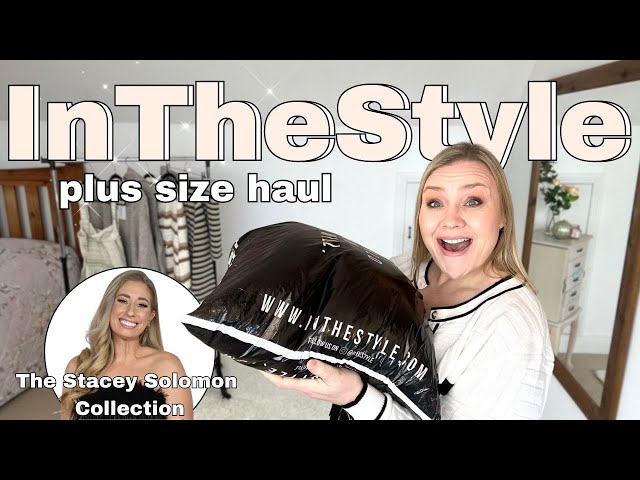 First time trying IN THE STYLE | The Stacey Solomon Collection | Plus size try on Haul