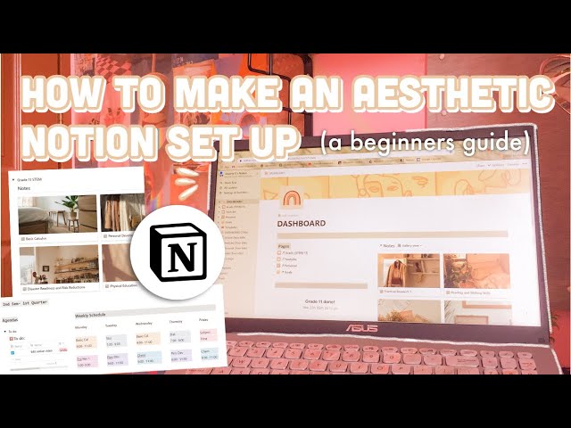 HOW TO MAKE AESTHETIC NOTION SET UP I  How I organize my notion set up (+ free template)