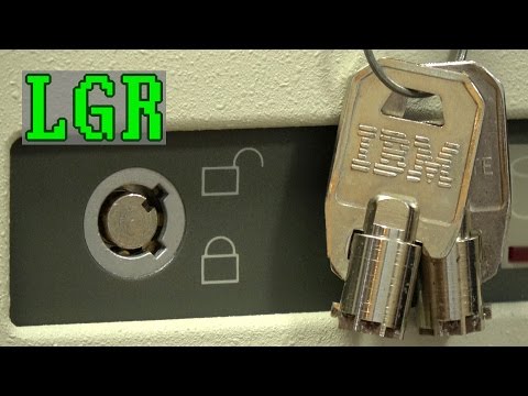 Why did old PCs have key locks? [LGR Retrospective]