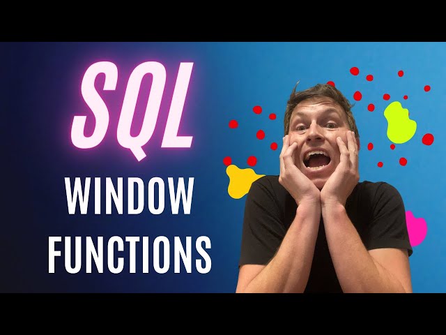 SQL Window Functions in 10 Minutes