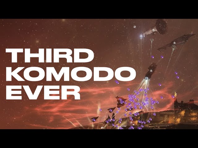 3RD KOMODO KILL EVER - 900B Faction Titan Destroyed | EVE Online