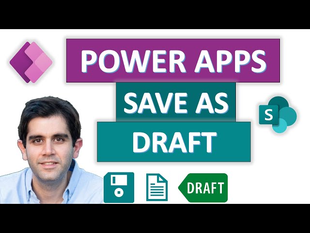 Save as Draft in Power Apps Form
