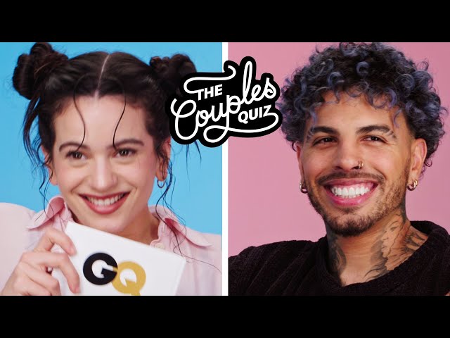 Rosalía and Rauw Alejandro Take a Couples Quiz | GQ