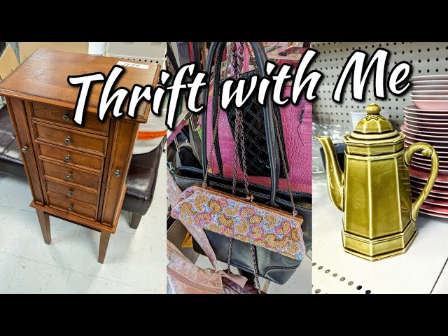 IT'S A BEAUTIFUL DAY TO GO THRIFTING! | GOODWILL THRIFT ALONG WITH ME | SPRING 2024