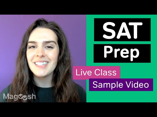 You Can Study for the SAT with Live Classes from Magoosh (with Sample Video!)