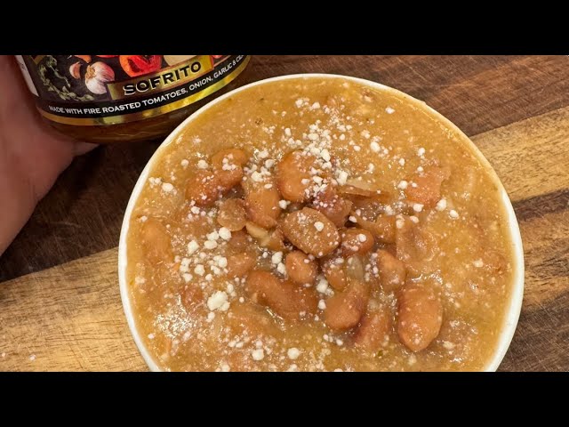 Instant Pot Sofrito Refried Beans