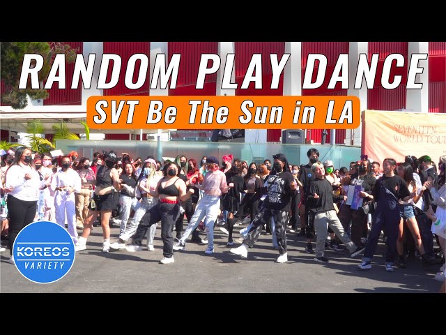 [KPOP IN PUBLIC LA] K-POP Random Play Dance at SEVENTEEN Be The Sun Concert in LA | Koreos