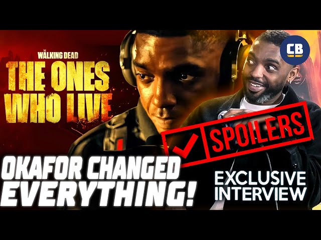 How Okafor Changed TWD: The Ones Who Live FOREVER! - Craig Tate EXCLUSIVE
