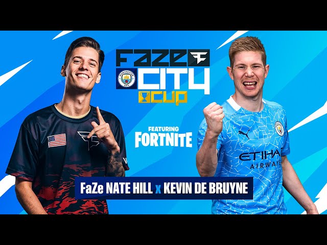 KDB Eliminated FaZe Bizzle!! | Kevin De Bruyne & FaZe Nate Hill play Fortnite
