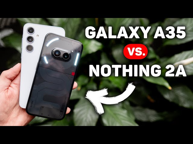 Hat Samsung eine Chance? Galaxy A35 vs. Nothing Phone (2a) - Vergleich & Test