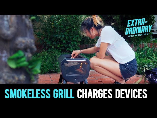 Smokeless BioLite FirePit charged our phones